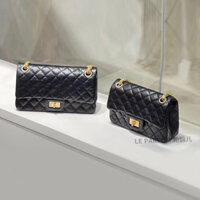 [Liên hệ với dịch vụ khách hàng để xem nhãn hiệu chụp ảnh thật] Họa tiết Chanel Style Da thật hình thoi CF Dây chuyền béo vuông Túi đeo chéo vai Túi vuông nhỏ sử dụng kép