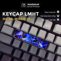 Liên Minh Huyền Thoại - Nút bàn phím 4 kĩ năng yasuo - chất liệu epoxy trong suốt