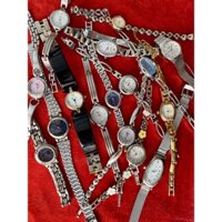 (liên sàn) Đồng hồ nữ lắc nhỏ trẻ em, phụ nữ đều đeo được máy pin 2hand vintage
