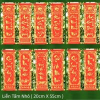 Liễn Treo Tết Tấm Nhỏ (20*55Cm)