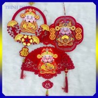Liễng Treo Tết thần tài  Size 30*30cm (Vpp Thinhphat)