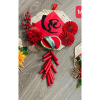 Liễng treo trang trí tết handmade (Tết, Xuân, Lộc, Tài, Phúc)