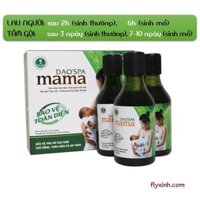 Liệu pháp thảo dược Tắm sau sinh DAO'SPA MAMA (Hộp 3 chai) [Cam kết hài lòng về chất lượng]