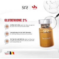 LIỆU TRÌNH 1 LẦN TIÊM MESO CHỐNG OXY HÓA, SÁNG DA VỚI SRS GLUTATHIONE