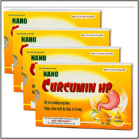Liệu trình 1 tháng 4 hộp NANO CURCUMIN HP Học Viện Quân Y