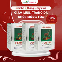 Liệu trình 3 tháng viên uống L-cystine 500mg làm đẹp da, tóc, móng, chống lão hóa - ĐÃ ĐƯỢC KIỂM CHỨNG