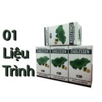Liệu Trình 4 hộp - Viên uống CHOLESSEN Hỗ trợ giảm cholesterol máu, giảm gan nhiễm mỡ - Hộp 30 viên