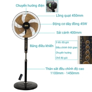 Quạt cây - đứng Lifan Đ-16RCO (D-16RCO / D16RCO) - 50W
