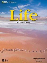 Life British Intermediate students Book with  Dvd