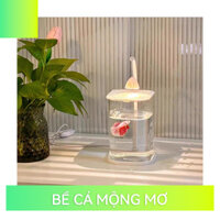 Life Creative-Fish Tank Betta Phòng khách chuyên dụng Đồ trang trí máy tính để bàn sáng tạo Trang trí cao cấp