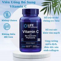 [Life Extension Mỹ] Viên uống Vitamin C và Bio-Quercetin Phytosome 250 viên (HSD 31/10/2024)