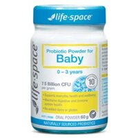 Life Space Probiotic for Baby – Men vi sinh cho trẻ sơ sinh – 3 tuổi (dạng bột 60g)