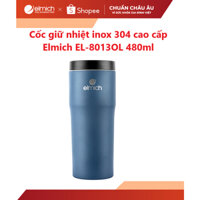 [LIFEMCMBP4 -12% đơn 250K] Cốc giữ nhiệt inox 304 cao cấp Elmich EL-8013OL 480ml
