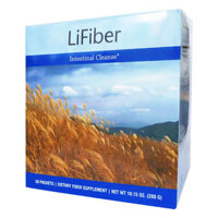 LiFiber (dạng gói bột), hỗ trợ loại bỏ chất thải đường ruột, chống táo bón, hỗ trợ bổ sung xơ tiêu hóa