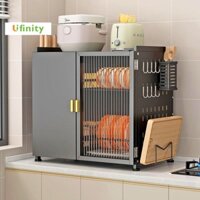 Lifinity Kệ bếp Kệ để bát đĩa Kệ bếp đa năng tủ đựng bát đĩa tủ đựng chén tủ bát đĩa nhà bếp