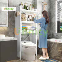 Lifinity Kệ Để Đồ Nhà Tắm 2/3/4 Tầng 50/70cm, Kệ Nhà Vệ Sinh Toilet, Kệ máy giặt Sơn Tĩnh Điện