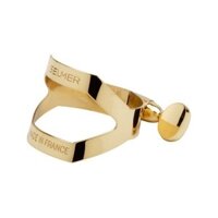 Ligature kèn Saxophone Soprano Selmer Gold Laquered
