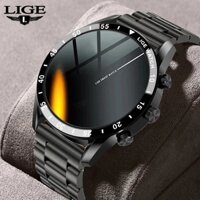 Lige new smart watch nam sports fitness tracker full touch đồng hồ thông minh chống nước ip67