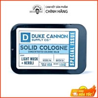 Light Musk & Neroli | Nước hoa khô Duke Cannon Solid Cologne 1.5oz