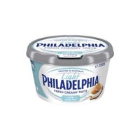 Light Spreadable Cream Cheese Philadelphia 250G