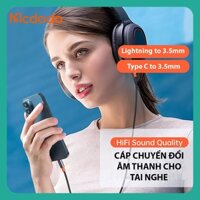 Lightning to 3.5mm. Cáp chuyển đổi âm thanh lightning to 3.5mm