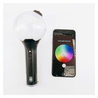 Lightstick BTS bomb ver 3 BTS có kết nối Bluetooth đổi màu Unoff phong cách hàn quốc, idol tặng ảnh