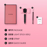 Lightstick đèn cổ vũ idol Black Pink ver 2 limit UNOFF