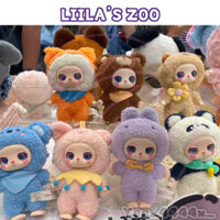 Liila lucky Cat v2 Hộp mù sang trọng có khớp nối tay và chân Di chuyển được Sở thú Liila Búp bê sang trọng Đồ chơi tương tác sưu tập đồ trang trí sonlekvn