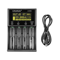 LiitoKala Lii-M4S Battery Charger for 26700 18650 26650 21700 AA Touch Button LCD Display Test The Battery Charger Capac