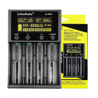Liitokala Lii-M4s sạc đa năng 4 khe, sạc xả test dung lượng cho pin Li-ion, Ni-MH/CD