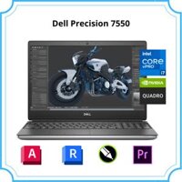 [Like New 99%] Laptop Dell Precision 7550 – Intel Core i7 10850H / Ram 16GB / SSD 1TB / 15.6 inch FHD / NVIDIA Quadro RTX 3000 6GB