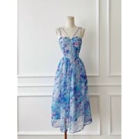 LIKEHER - ĐẦM BODY TRỄ VAI PHỐI LƯỚI SANG TRỌNG