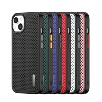 LIKGUS Ốp Điện Thoại TPU + PC Cứng Tản Nhiệt Bảo Vệ Cho iPhone 14 Pro Max 14 Plus