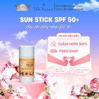 [LILLE KANIN] QUÀ TẶNG Kem chống nắng dạng Sáp lăn thuần chay an toàn cho da mặt cho bé SUN STICK SPF 50+ 15ml