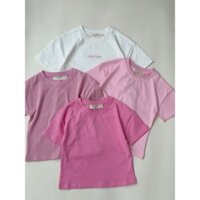 Lillie T-shirt 24 Lillie & Fairies (Áo Phông Thêu Chữ Cổ Tròn Bé Gái)