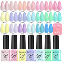 Lily 'CUTE Gel Sơn Móng Tay Bộ 20 Màu UV Gel Macarons Bộ Gel Móng Tay Khỏa Thân Gel Ba Lan Đồ Dùng Móng Tay Vernis Bán Thường Trực Móng Tay Nghệ Thuật