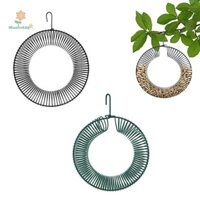 Lily Treo Vòng Hoa Đậu Phộng Cho Chim Ăn Trang Trí Sân Vườn Tròn Cao Cấp, Trang Trí, Dễ Treo Chim Ăn Đậu Phộng Giá Đỡ uuu