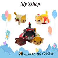 Lilysshop Búp Bê Nhồi Bông Mèo Dễ Thương Búp Bê Nhồi Bông Động Vật Người Sói/Hamburger/Coke Quà Tặng Sinh Nhật Trẻ Em Quà Tặng Lễ Tình Nhân