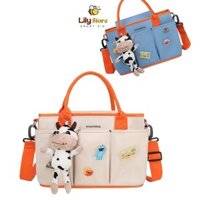 Lilystore Túi đựng bỉm sữa đa năng cho mẹ và bé