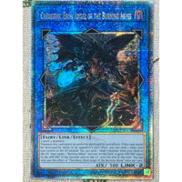 [LiLy_Yugioh] Lá bài Cherubini, Ebon Angel of the Burning Abyss - RA01-EN042 - Quarter Century