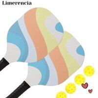 Limerencia Bộ Mái Chèo Pickleball, Vợt Bóng Dưa Hấu Công Thái, Di Động Thoải Mái Nhiều Màu Sắc Túi Vợt Pickleball Vợt Gia Đình Bạn Bè Trẻ Em Quà Tặng