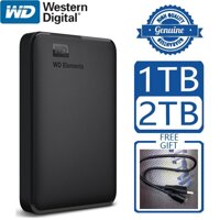 【Limit Miễn Phí Vận Chuyển + Cod】wd Nguyên Tố HDD 1TB HD Perangkat Keras Eksternal Perangkat Keras Eksternal Perangkat Keras Cứng eksternal USB 3.0 1 TB-HDD/HD/Hardisk