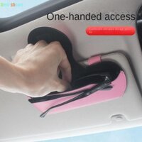 Limit SHOWS Hộp đựng kính ô tô màu trơn hợp thời trang