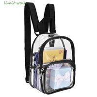 Limit WALK Ba lô trong suốt Dây kéo Túi đựng điện thoại di động Phòng tập thể dục