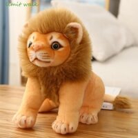 Limit WALK Búp bê nhồi bông sư tử giống như thật 23 / 28cm Phim hoạt hình cậu bé