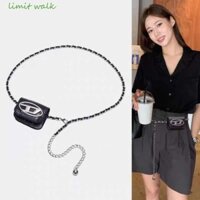 Limit WALK Túi Thắt Lưng Diesel Phong Cách Hàn Quốc Mini Nữ