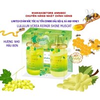 Limited /chăm sóc tóc hư tổn Dầu gội & honey_lululun Vcrea Repair Shine Muscat mùi hương của nho mẫu đơn