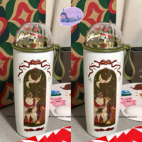 [Limited] STARBUCKS BÌNH TUMBLER 20OZ (591ML) SS HOLIDAY LITTLE FRIENDS GATHERING