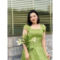 Lina Dress - Đầm Tơ Lụa Tiểu Thư Thanh Lịch