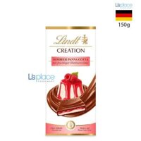 Lindt Creation Thanh socola vị kem Panna cotta mâm xôi
